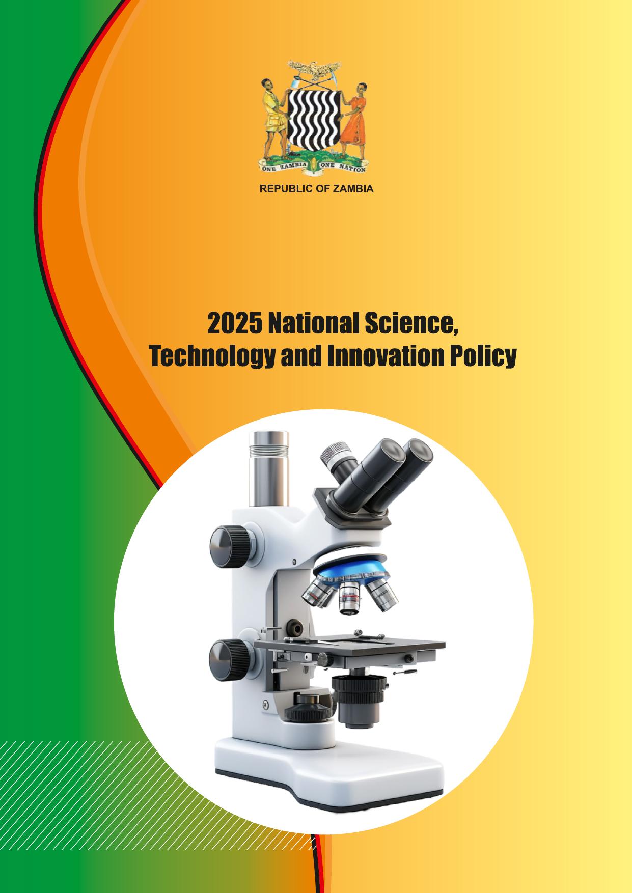 National Science, Technology and Innovation Policy 2025 cover