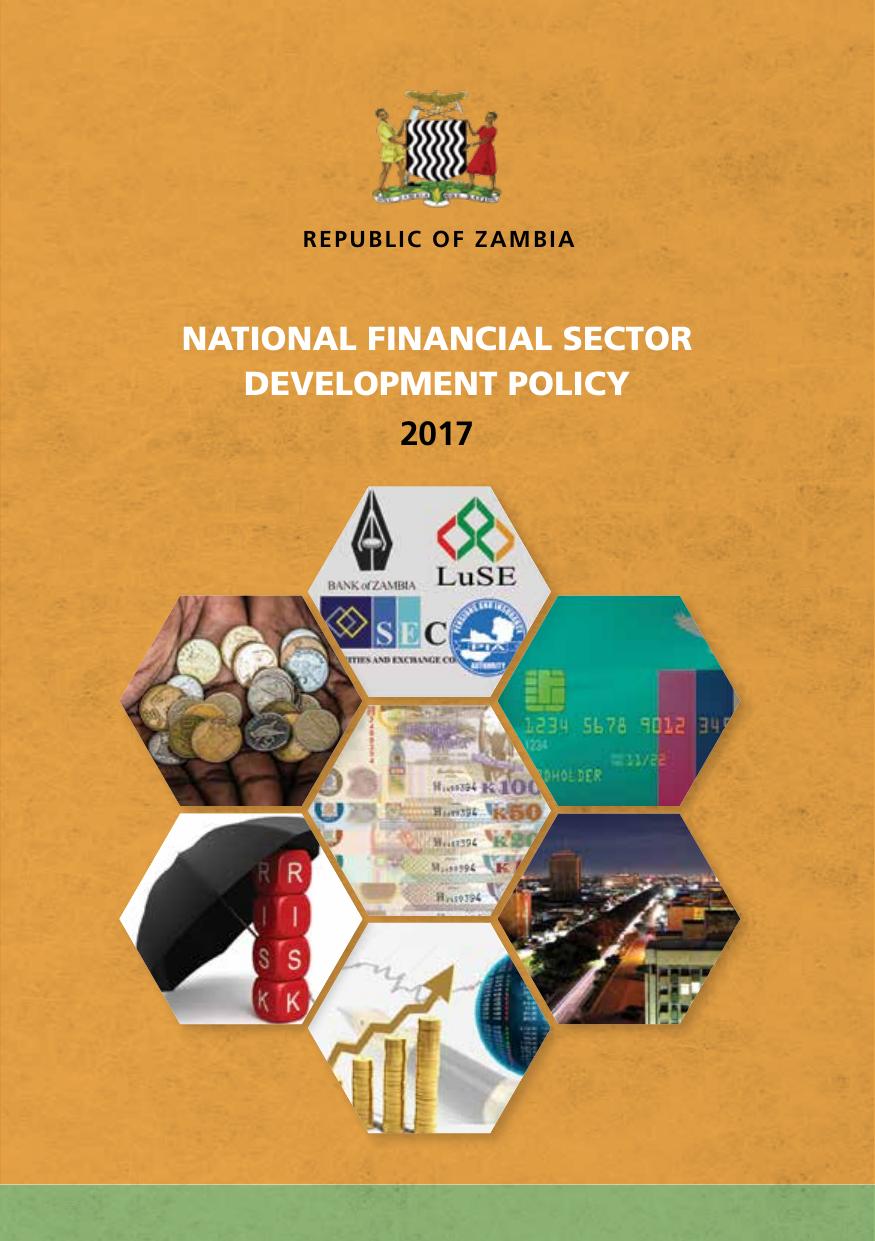 National Financial Sector Development Policy 2017 cover